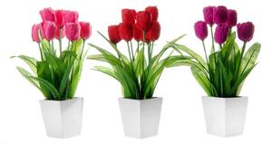 Piante artificiali in set da 3 Tulip - Casa Selección