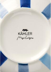 Vaso in ceramica bianca dipinto a mano Signature - Kähler Design