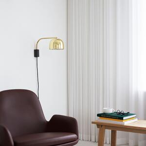 Normann Copenhagen - Grant Applique da Parete Lamp 43 cm Nero