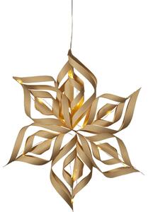 Decorazione luminosa con motivo natalizio in colore oro Bella - Star Trading