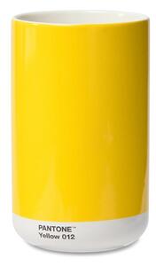 Vaso in ceramica giallo Yellow 012 - Pantone