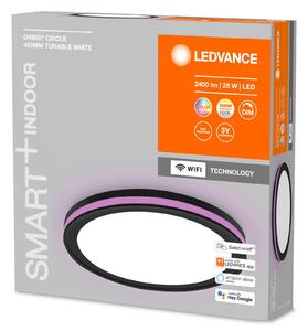 LEDVANCE SMART+ WiFi Orbis Circle CCT RGB nero