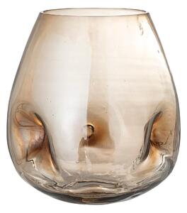 Vaso in vetro marrone Ifza - Bloomingville