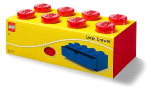 Scatola da tavolo rossa con cassetto , 31 x 16 cm - LEGO®