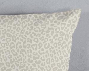 Biancheria da letto in cotone bianco e grigio chiaro per letto singolo 140x200 cm - Good Morning