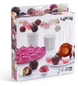 Stampo in silicone rosa per cake pops Pops, ⌀ 26,5 cm - Lékué