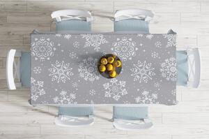Tovaglia natalizia con cotone Holly Night, 140 x 180 cm Snowflakes - Minimalist Cushion Covers