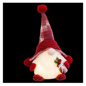 Decorazione luminosa rossa e bianca con motivo natalizio Papa Noel - Casa Selección