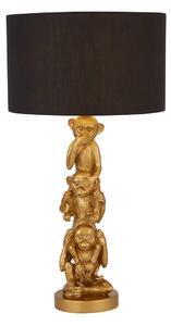 Searchlight Lampada da tavolo di tessuto Three Wise Monkeys