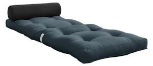 Materasso futon blu-grigio 70x200 cm Wrap Petroleum/Dark Grey - Karup Design