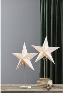 Decorazione luminosa natalizia bianca 2 pezzi con motivo natalizio Combi-Pack - Star Trading