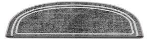 Gradini grigi in set da 16 pezzi 20x65 cm Plain - Vitaus