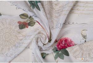 Tenda bianca e rosa 300x245 cm Shoyo - Mendola Fabrics