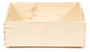 Scatola in legno di pino Custom, 40 x 30 x 14 cm - Compactor