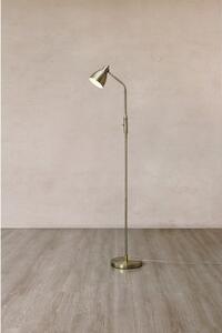 Lampada da terra in bronzo con paralume in metallo (altezza 143 cm) Story - Markslöjd
