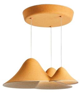 Loom Design - Panorama Lampada a Sospensione Small Yellow/Grey Loom Design
