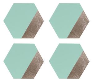 Tovagliette in ecopelle e cartone in set da 4 26x30 cm Geome - Premier Housewares