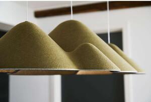 Loom Design - Panorama Lampada a Sospensione Large Green/Black Loom Design