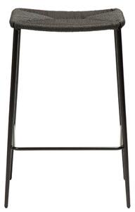Sgabello da bar nero con gambe in acciaio DAN-FORM , altezza 68 cm Stiletto - DAN-FORM Denmark