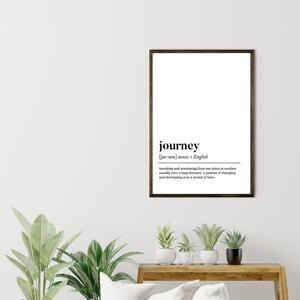 Poster 50x70 cm Journey - Wallity