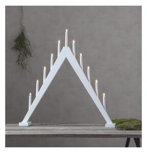 Portacandele natalizio a LED bianchi, altezza 79 cm Trill - Star Trading