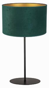 Lampada tavolo Golden Roller H50cm verde scuro/oro