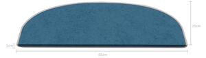 Gradini blu in set da 16 pezzi 20x65 cm Plain Color - Vitaus