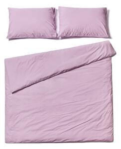 Lenzuola in cotone viola lavanda per letto matrimoniale , 200 x 220 cm - Bonami Selection