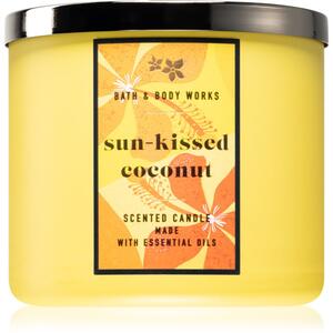 Bath & Body Works Sun-Kissed Coconut candela profumata 411 g