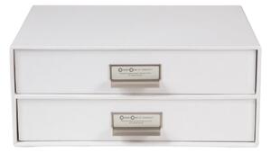 Cassetto portadocumenti bianco a 2 livelli , 33 x 22,5 cm Birger - Bigso Box of Sweden