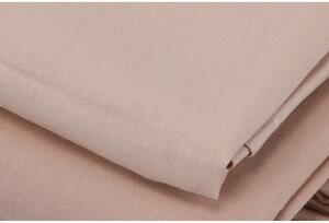 Biancheria in cotone beige per letto singolo 140x200 cm - Mijolnir