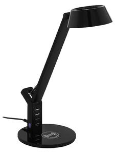 EGLO Lampada LED tavolo Banderalo CCT dimming QI nero