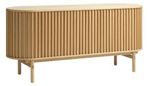 Cassettiera bassa in rovere naturale 160x73 cm Carno - Unique Furniture