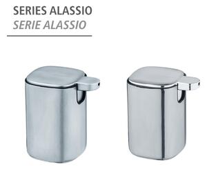 Dispenser di sapone in acciaio inox argento opaco 0,23 l Alassio - Wenko