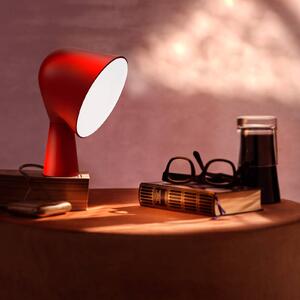 Foscarini Binic lampada da tavolo di design, rosso