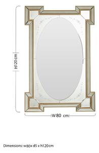 Specchio da parete 80x120 cm - Premier Housewares