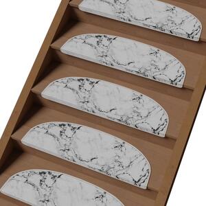 Gradini bianchi in set da 16 pezzi 20x65 cm Marble Dream - Vitaus