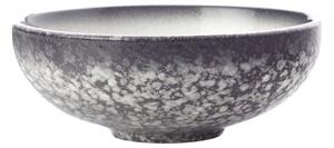 Ciotola in ceramica bianca-nera Caviar, ø 15,5 cm - Maxwell & Williams
