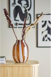 Vaso in vetro marrone Mayah - Bloomingville