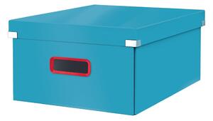 Scatola di cartone blu con coperchio 48x37x20 cm Click&Store - Leitz
