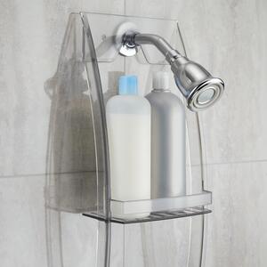 Portaoggetti trasparente per bagno , 23 x 73 cm - iDesign