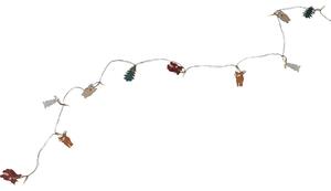 Catena luminosa con motivo natalizio numero di lampadine 10 pezzi lunghezza 180 cm Friends - Star Trading
