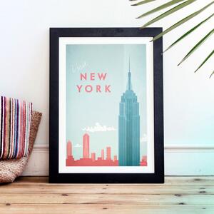 Poster , 30 x 40 cm New York - Travelposter