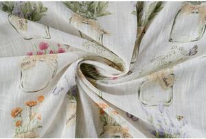 Tenda crema 140x160 cm Cassia - Mendola Fabrics