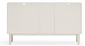 Cassettiera bianca e crema , 76 x 140 cm Corvo - Teulat