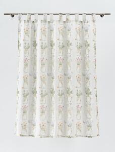 Tenda crema 140x160 cm Cassia - Mendola Fabrics