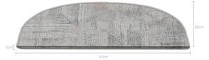 Gradini grigi in set da 16 pezzi 20x65 cm Horizon - Vitaus