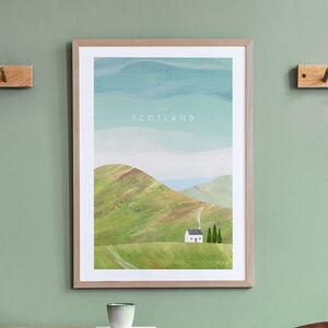Poster , 30 x 40 cm Scotland - Travelposter