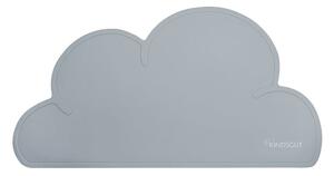 Tovaglietta in silicone grigio scuro Cloud, 49 x 27 cm - Kindsgut