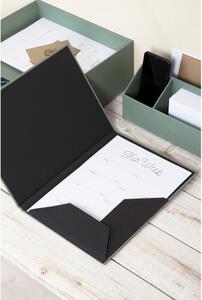 Organizzatore di cartone Paulina - Bigso Box of Sweden